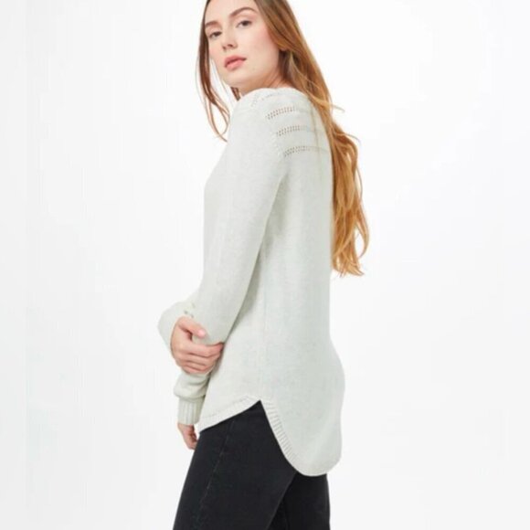 Tentree - Women's Forever After Sweater -Elm White Heather. Size: M. NIB. (1756) - Picture 8 of 13
